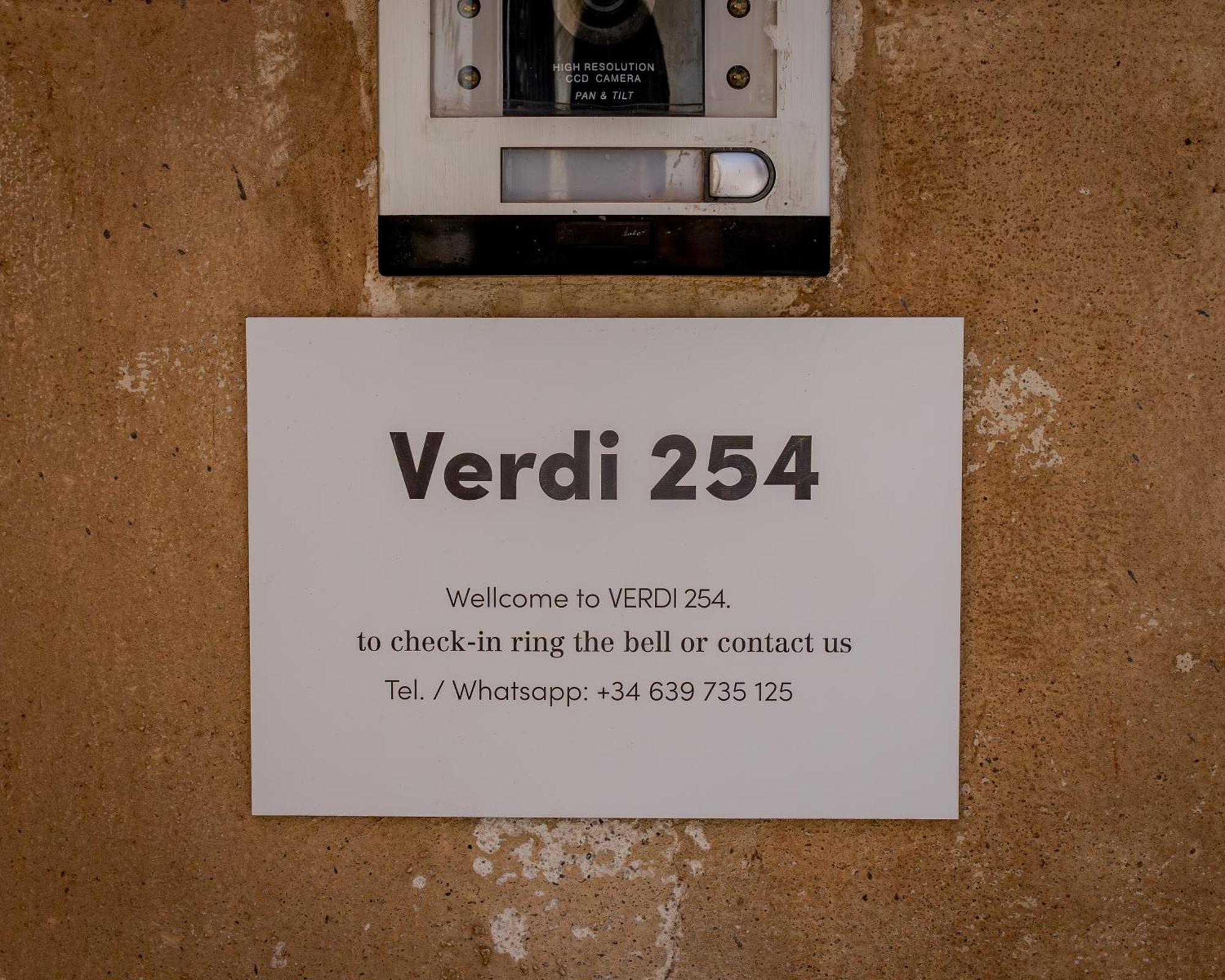 Verdi 254 Barcelona Eksteriør billede